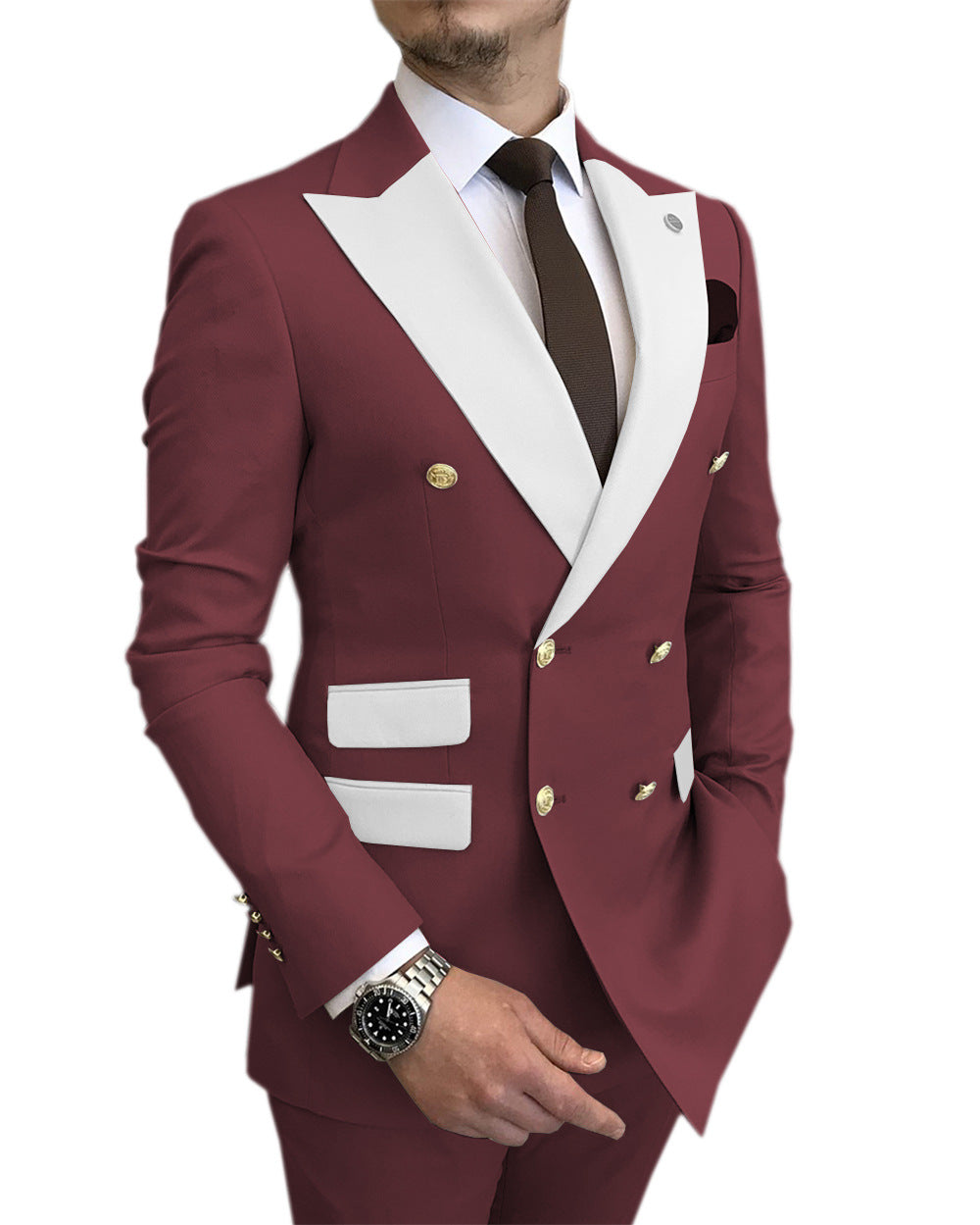 Men's Slim Fit Two Piece Suit