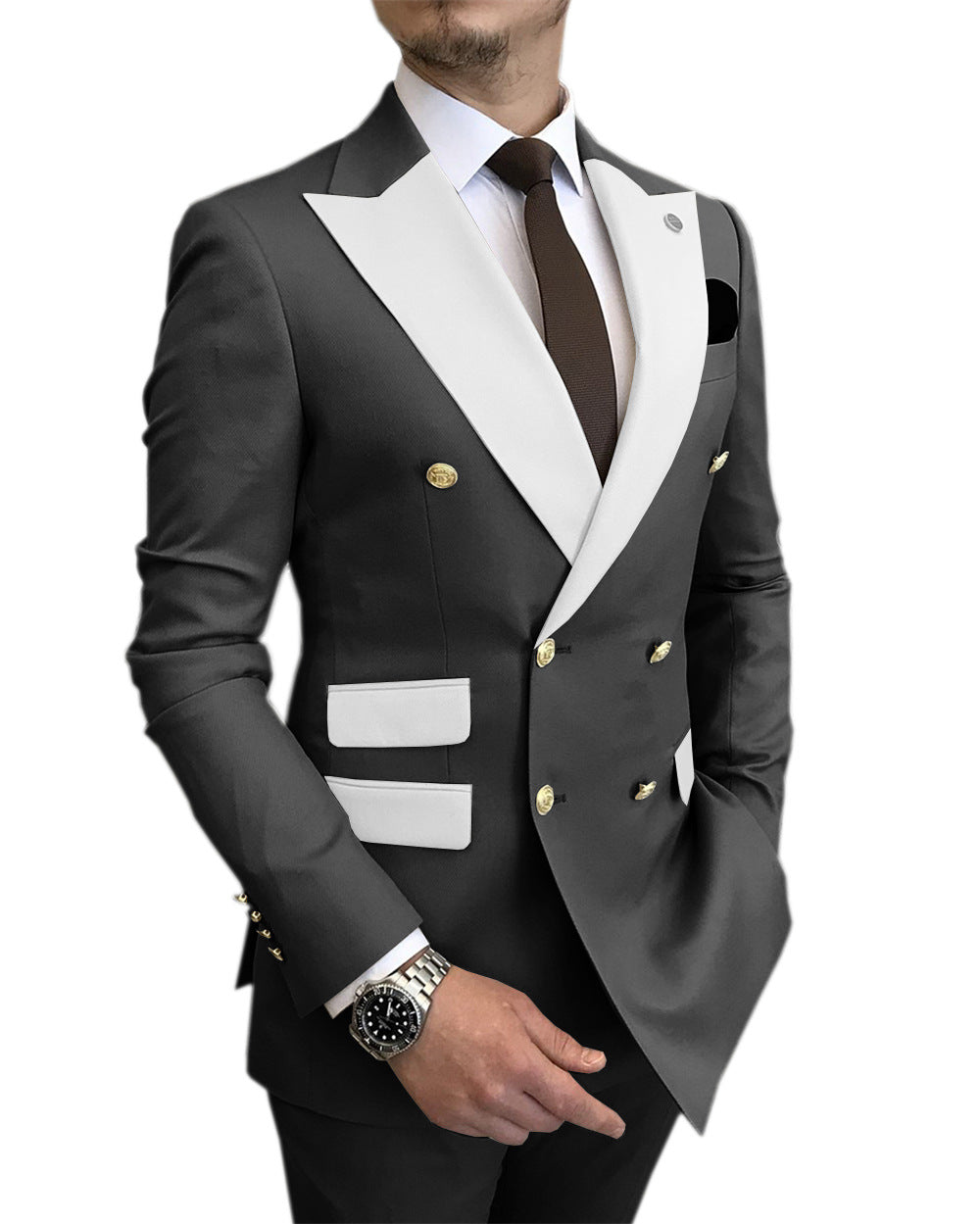 Men's Slim Fit Two Piece Suit