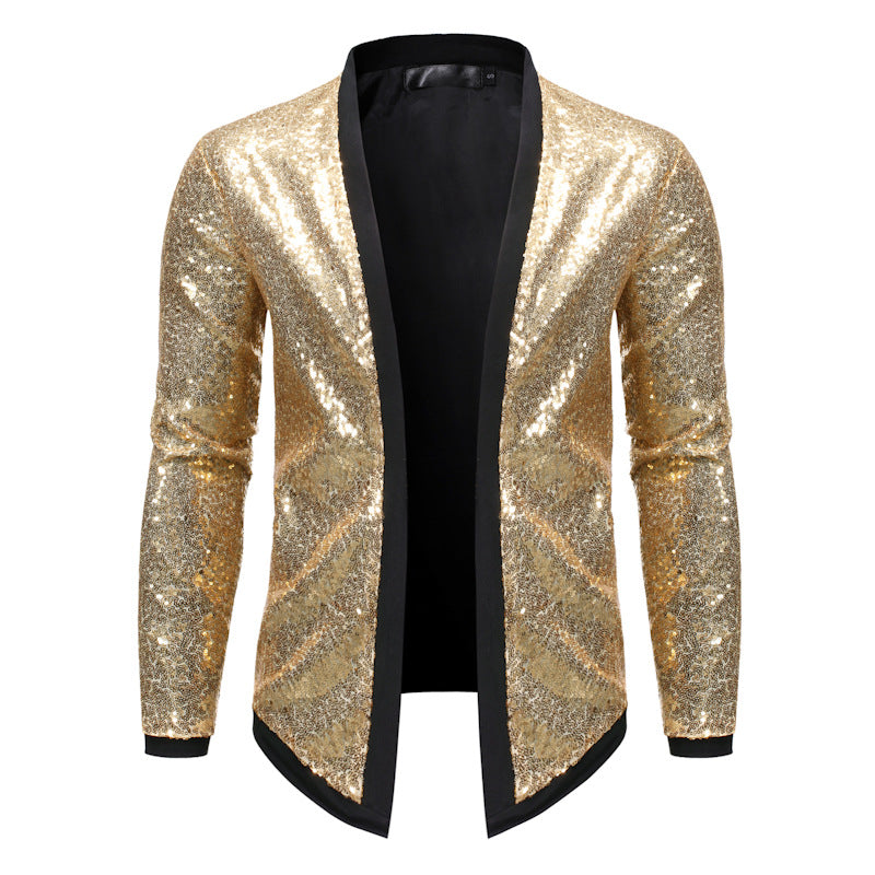Men's Fashion Casual Performance Party Cardigan Jacket