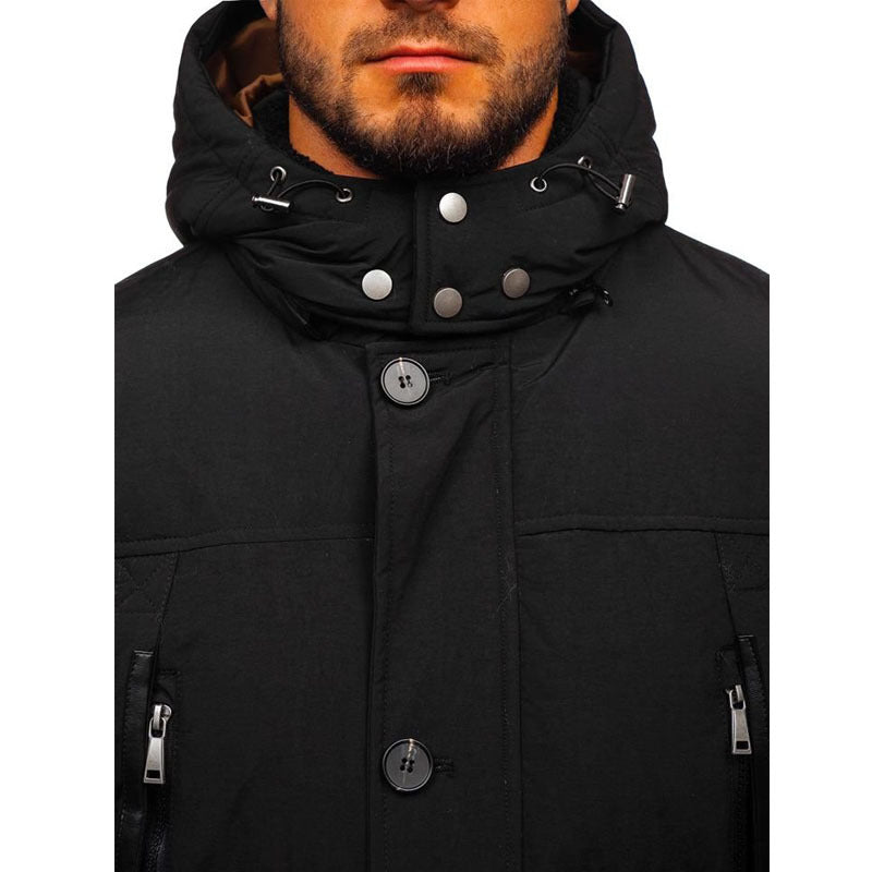 Men's Padded Jacket Casual Down Padded Jacket Thickening