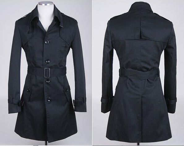 Korean Version Slim Fitting Men's Coat