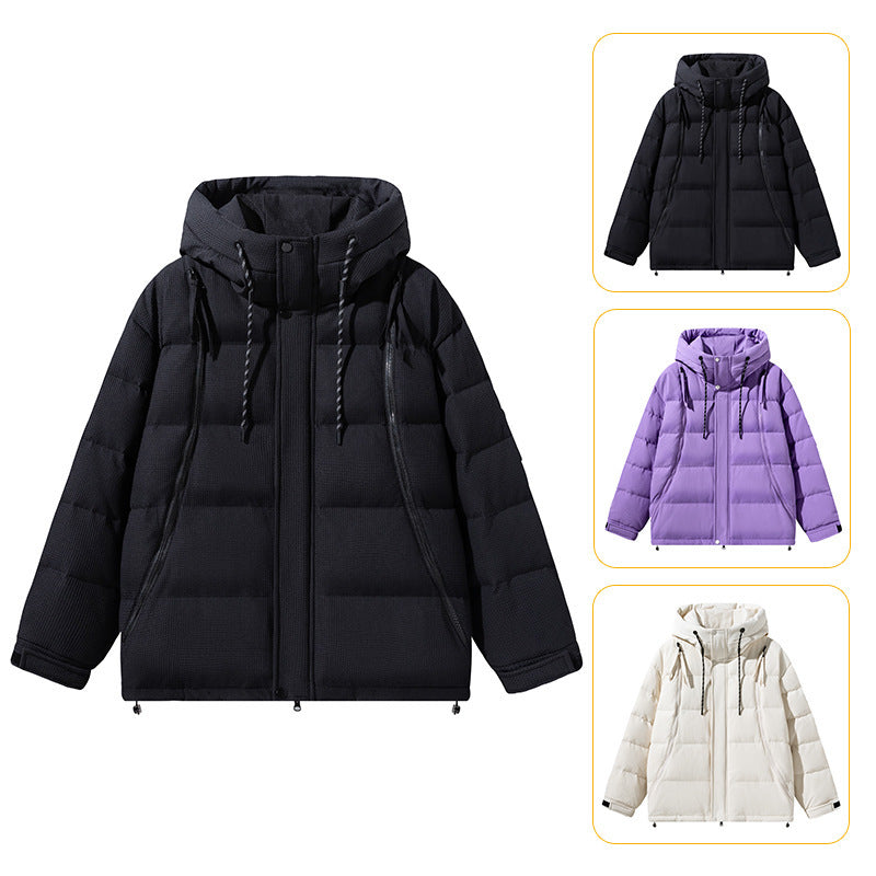 Hooded 90 White Duck Down Jacket Fashion Brand Casual Loose