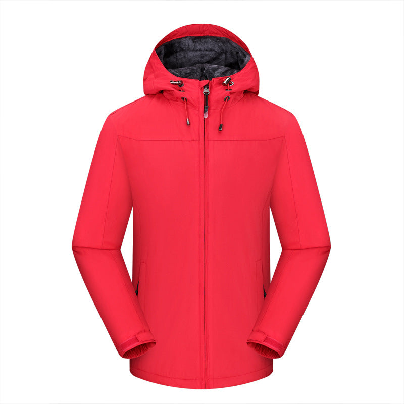 Outdoor Hiking Men's Warm Long-sleeved Jacket