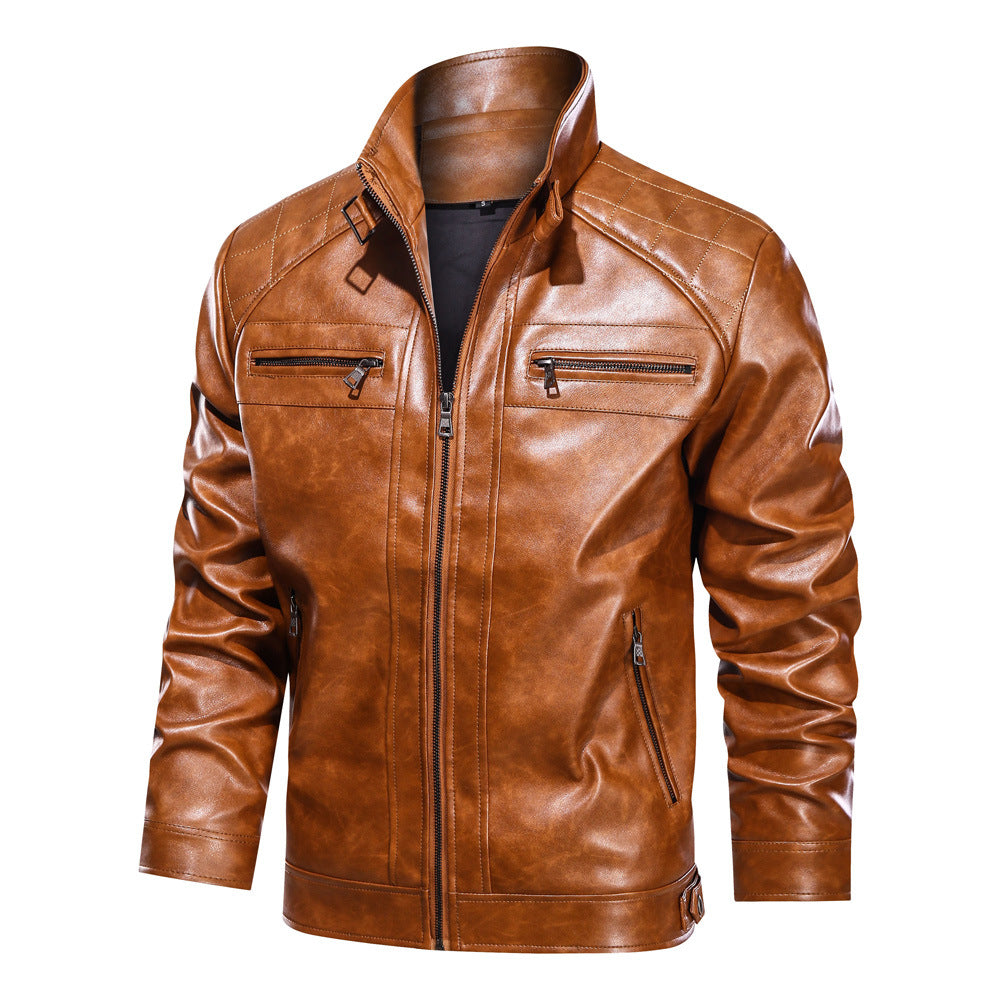 Men's Leather Clothing Coat