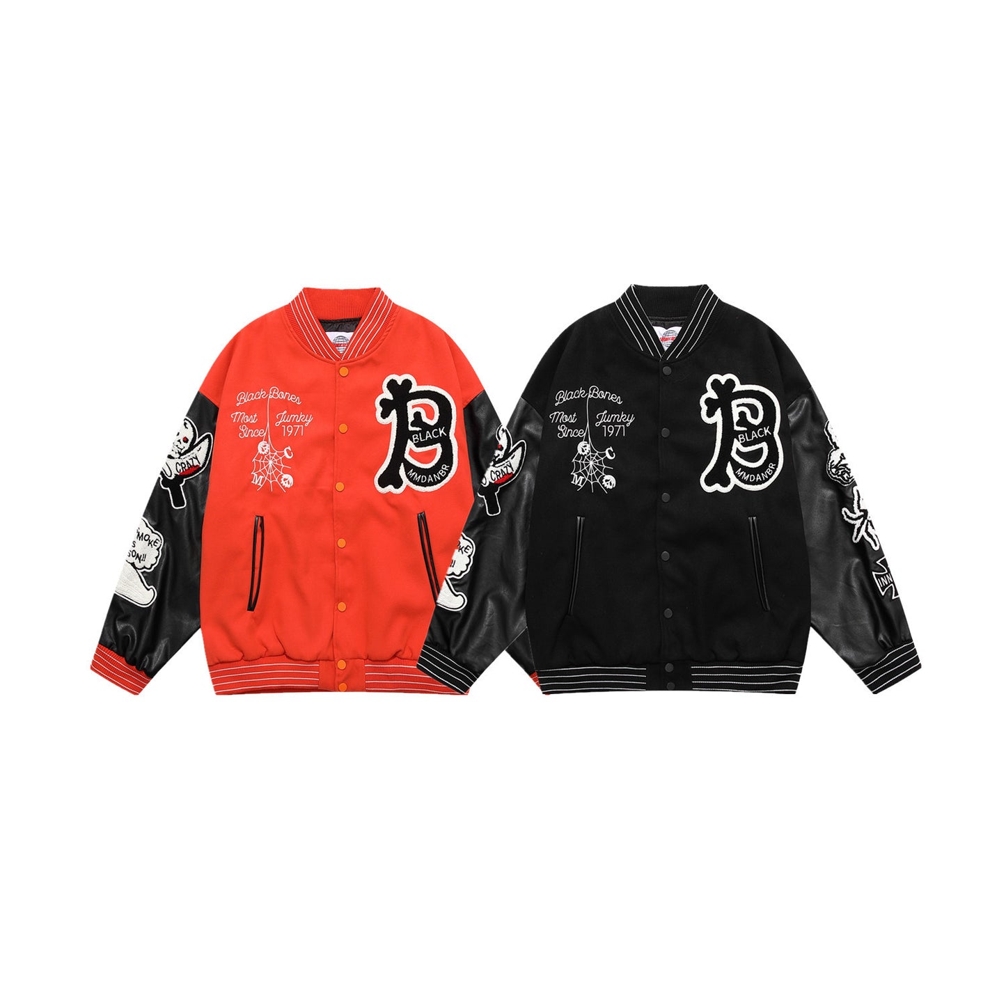 Men's Stylish Personality Couple Baseball Uniform