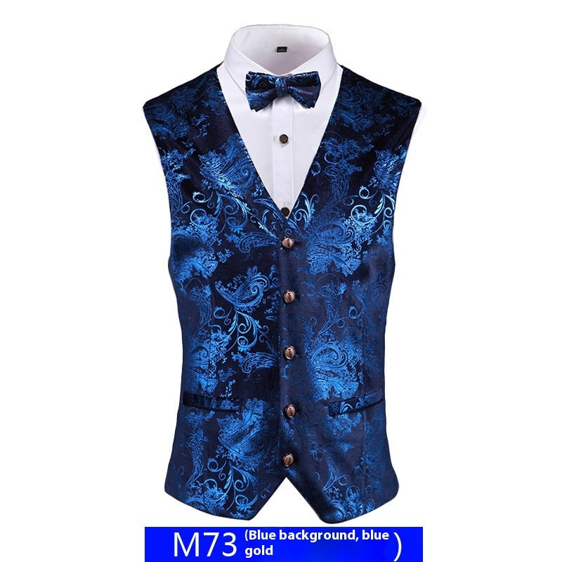 Fashion Stylist Sleeveless Top Gentleman Men's Clothing