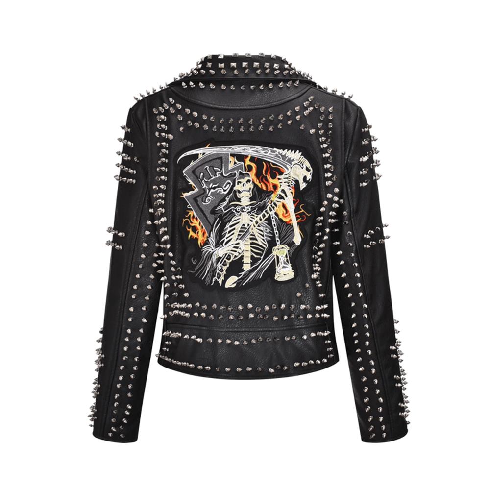 Rock Heavy Studs Stylish Punk Jacket | Best Price in 2024 at