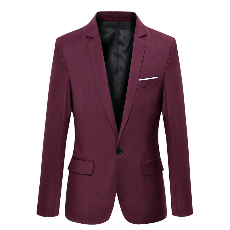 Men's Slim Suit Casual Jacket