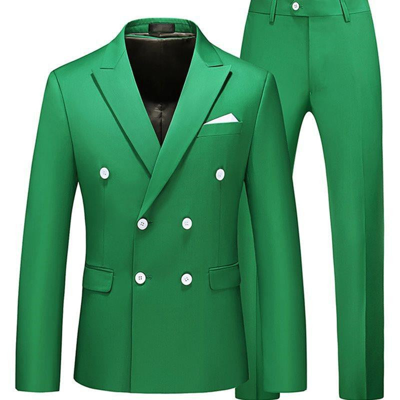 Men two Piece Slim Fit Casual Tuxedo Suit