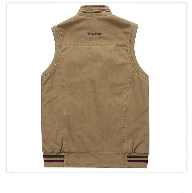 Reversible cotton vest