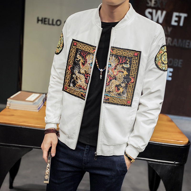 Style jacket robe embroidery