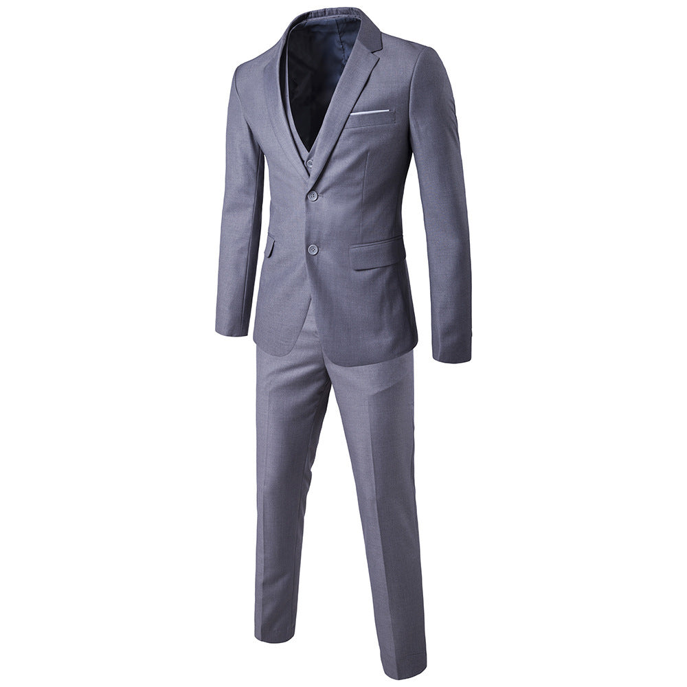 Three piece suit for business and leisure