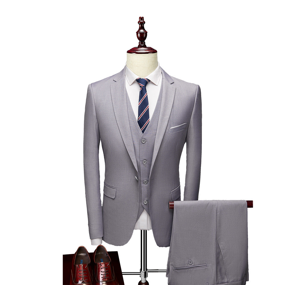 Casual Men's Slim Suit