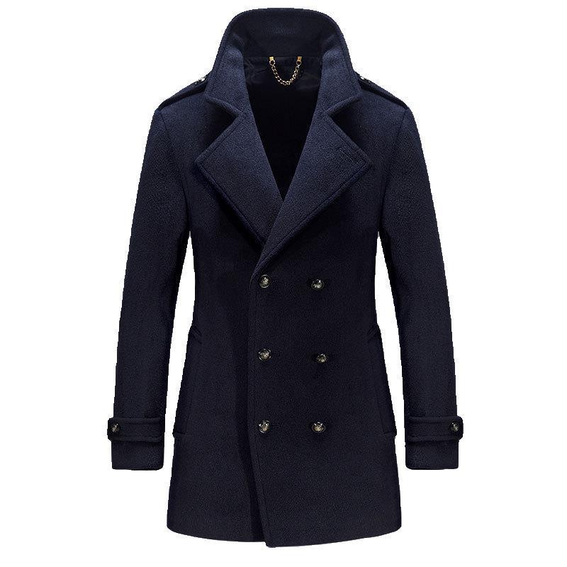 Casual wool coat