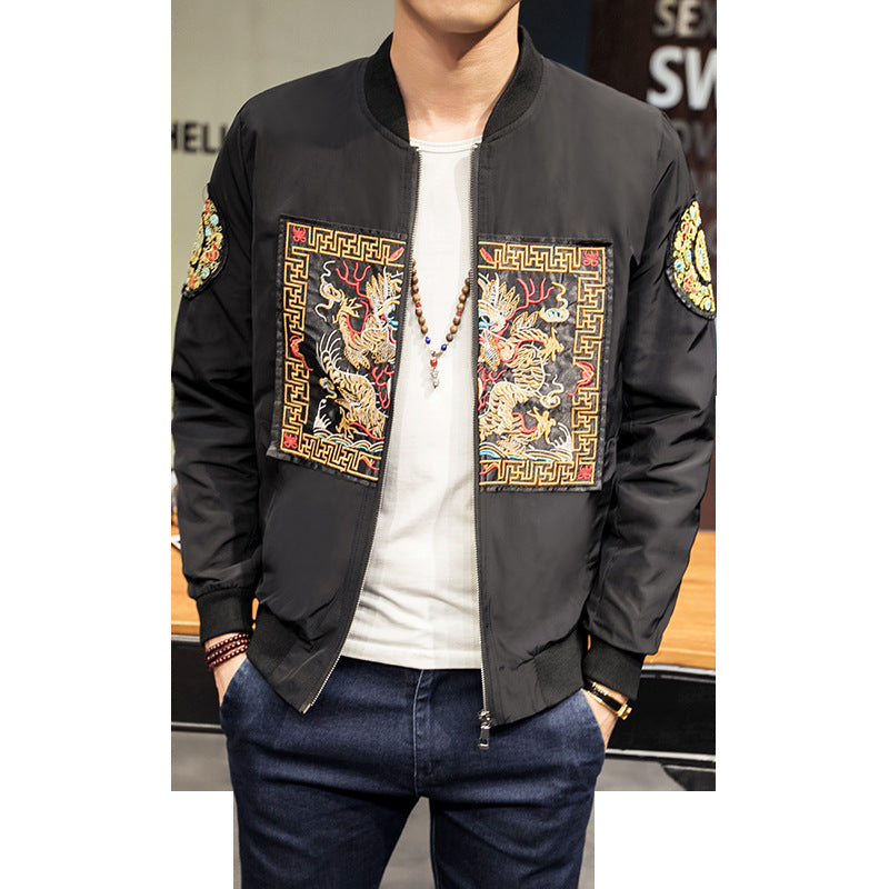 Style jacket robe embroidery