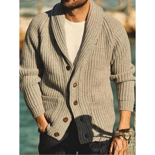 European And American Knitted Cardigan