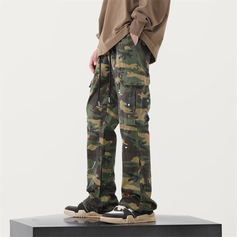 Outdoor Camping Camouflage Pants For Men