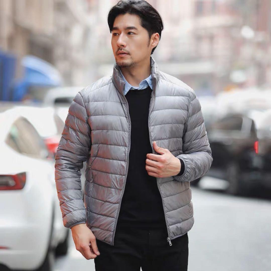 Lightweight Down Jacket Men's Korean Style Slim Short