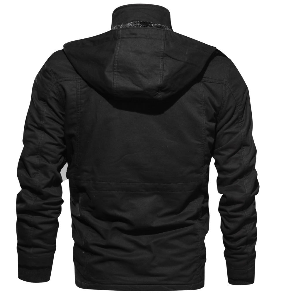 Mountainskin Herren Winter Fleecejacken Warmer Kapuzenmantel Dicke Thermo-Oberbekleidung Männliche Militärjacke Herren Markenkleidung