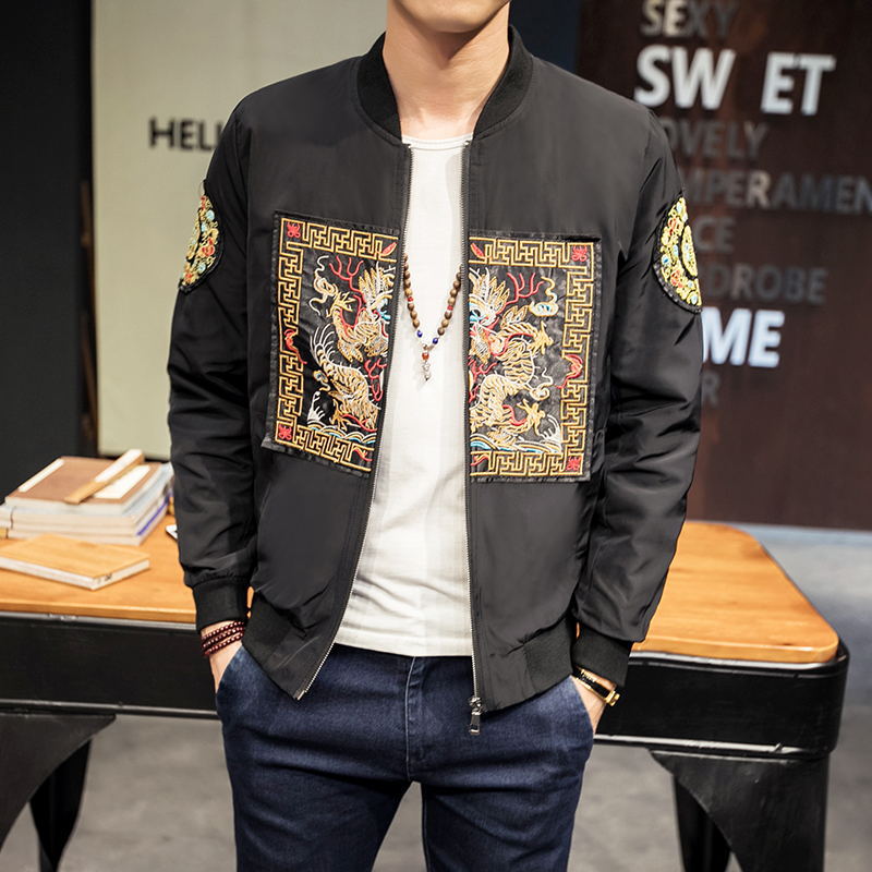 Style jacket robe embroidery