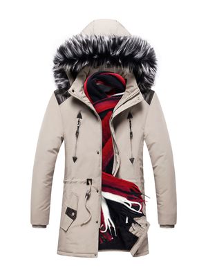 Warme Winterjacke