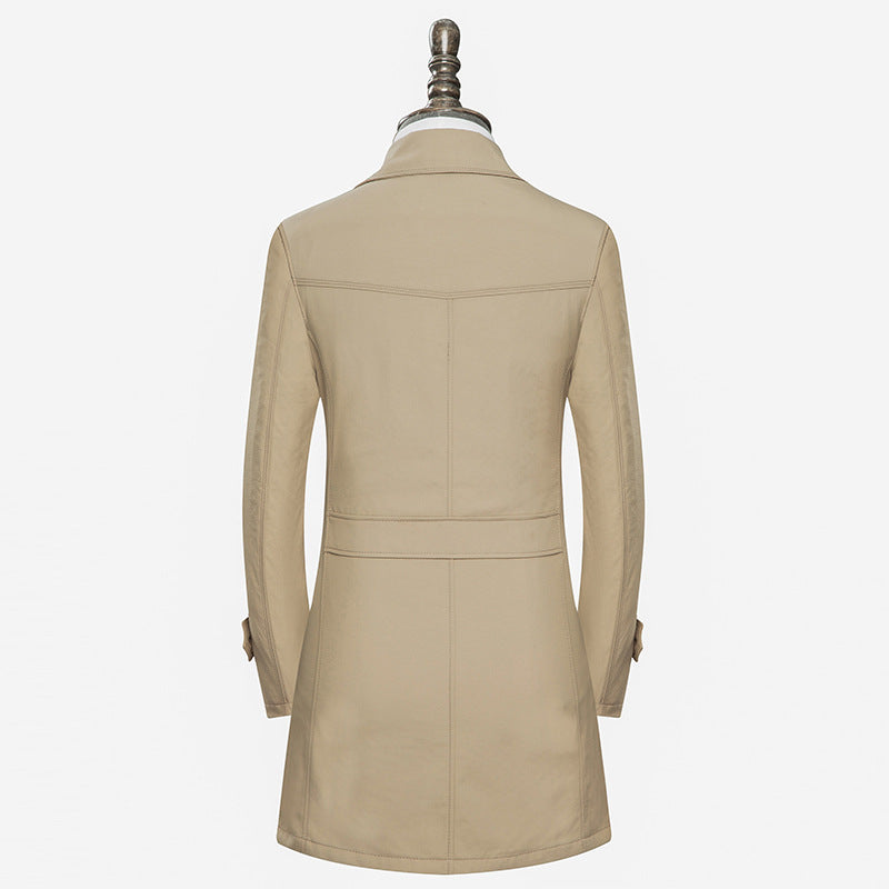 Slim trench coat