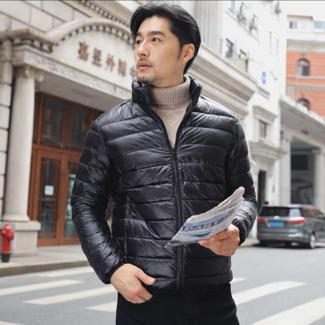 Lightweight Down Jacket Men's Korean Style Slim Short