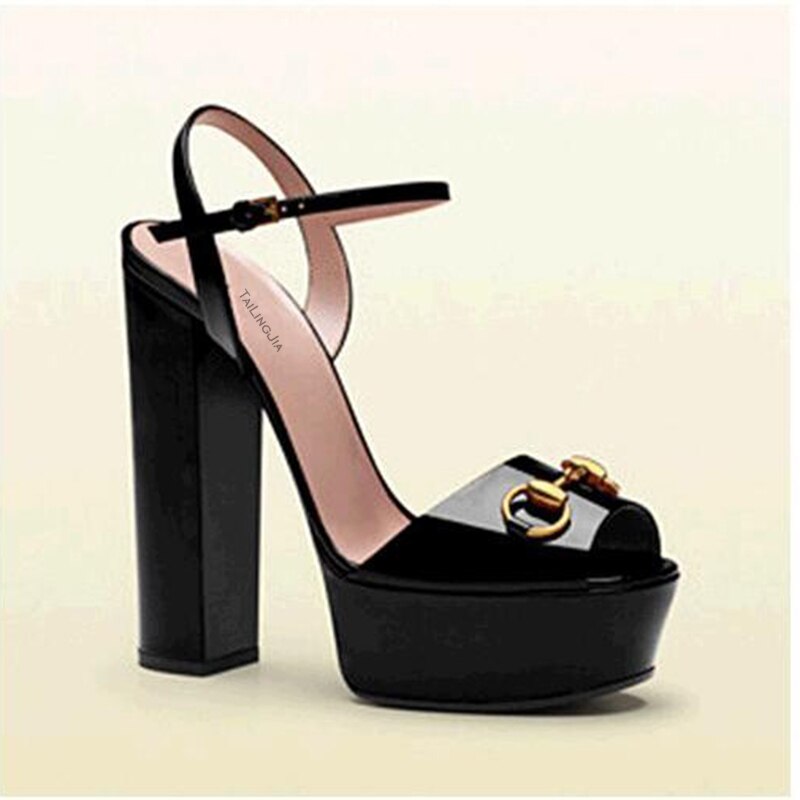 Woman High Heel Peep Toe Shoes