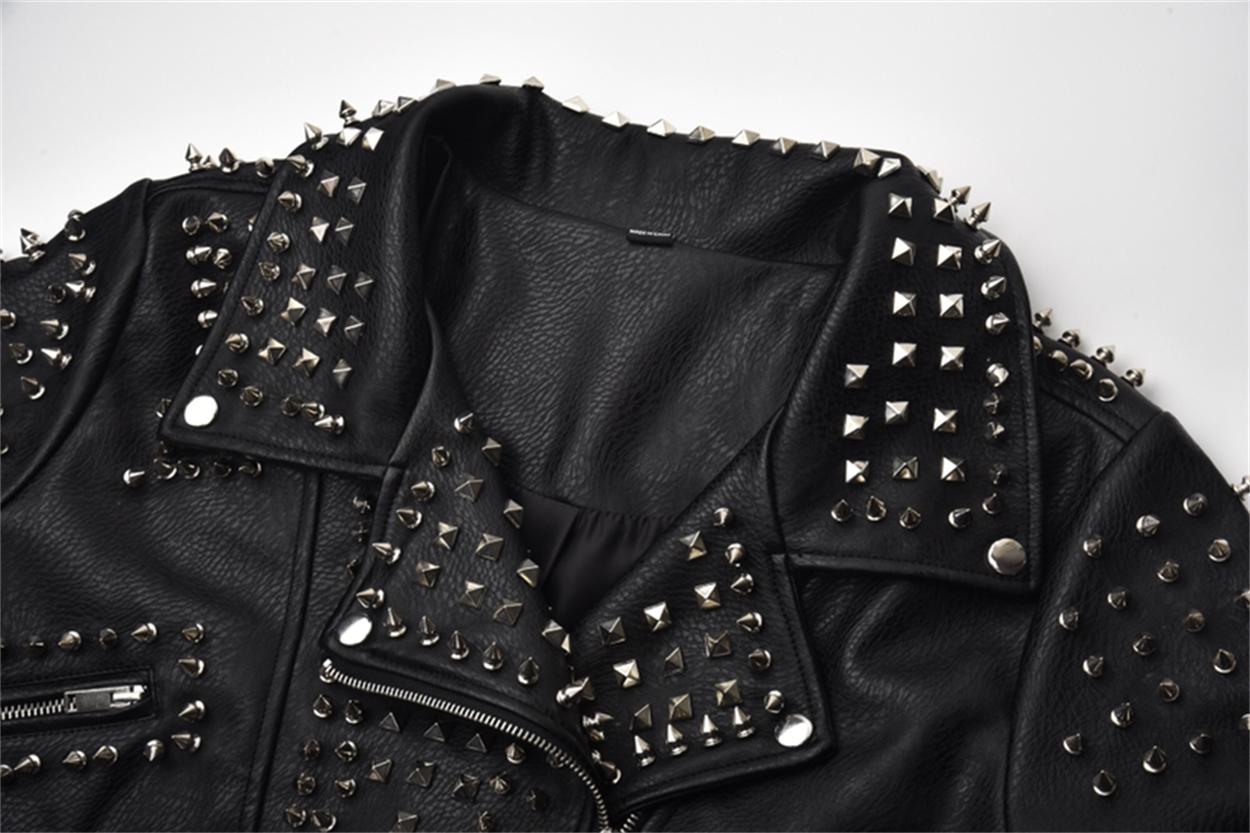 Rock Heavy Studs Stylish Punk Jacket | Best Price in 2024 at