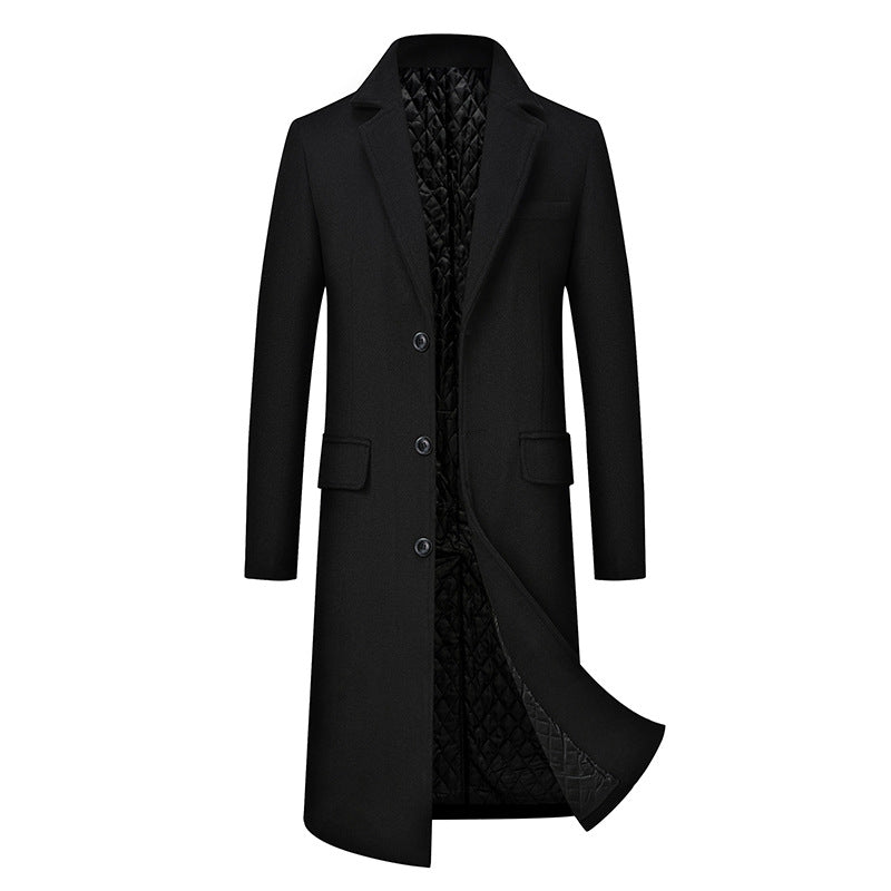 Men Cotton Long Coat