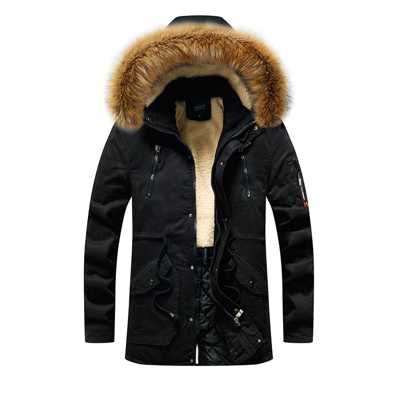 Winter Jacket Men's Trend Big Cotton