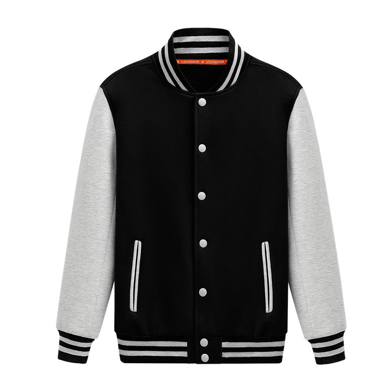 Casual Cashmere Jacket Baseball Jacket