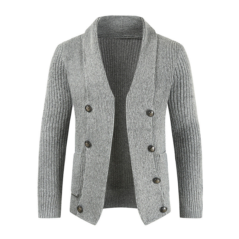 Strickjacke mit Slim-Fit-Pullover für Herren