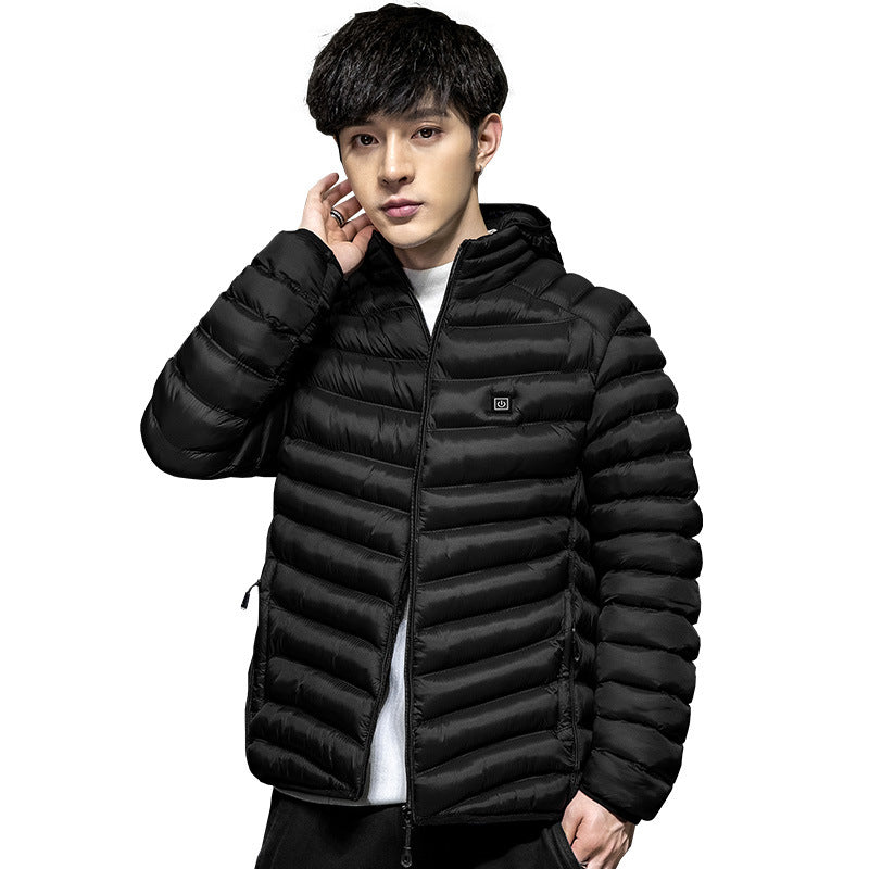 Men's Winter Coat Jacket Plus Fleece For Light And Warmth