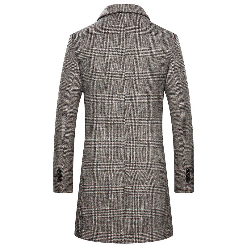 Woollen overcoat