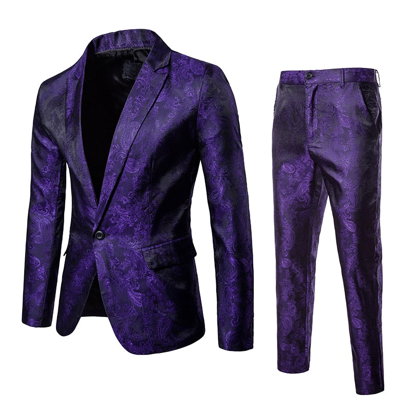 Slim men's suit