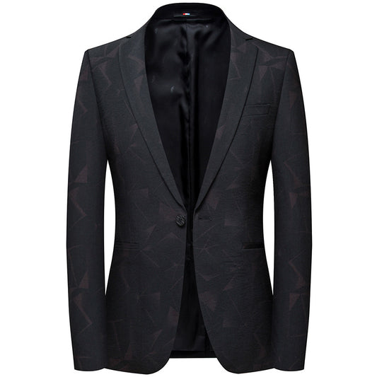 Men's casual small suit