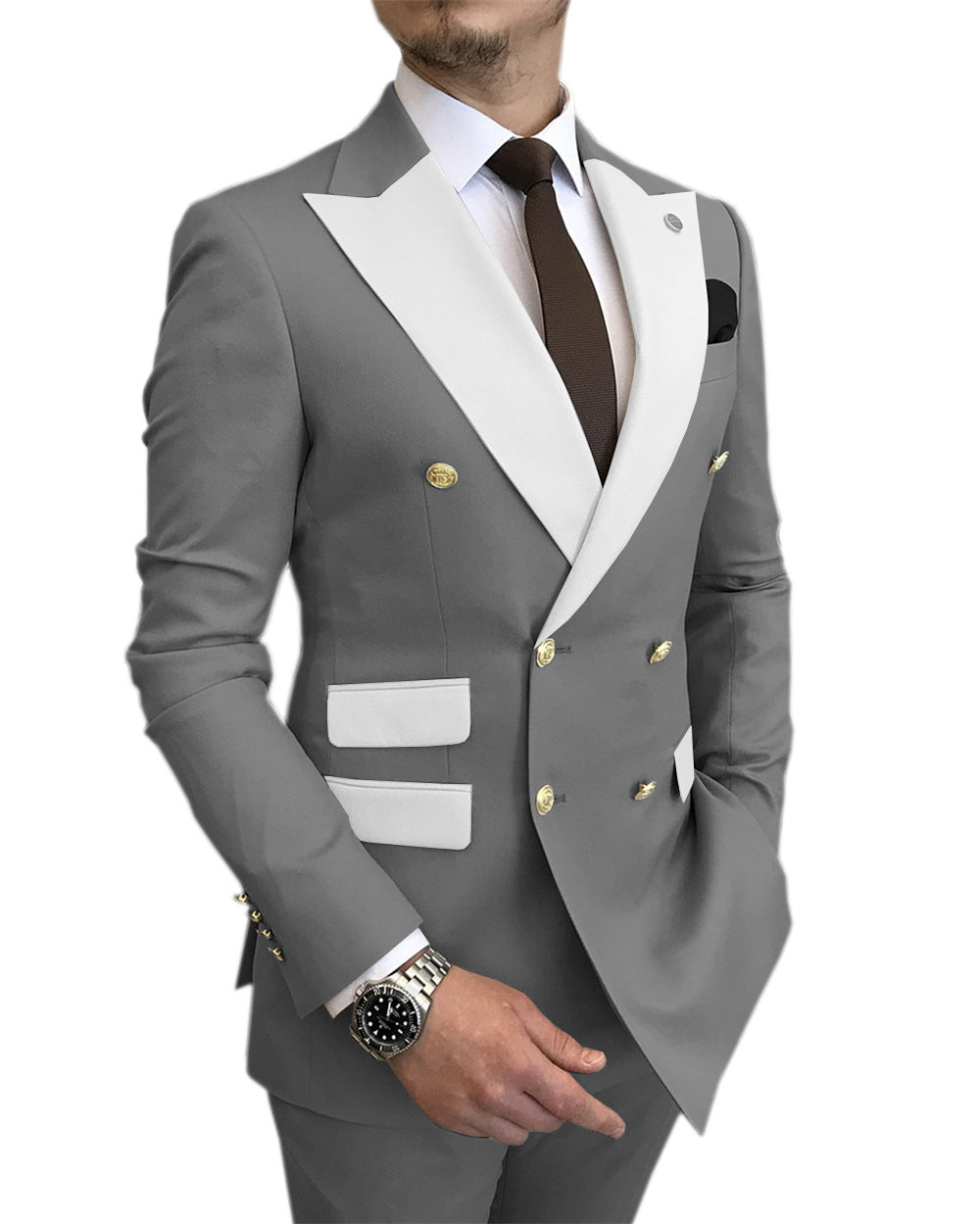 Men's Slim Fit Two Piece Suit