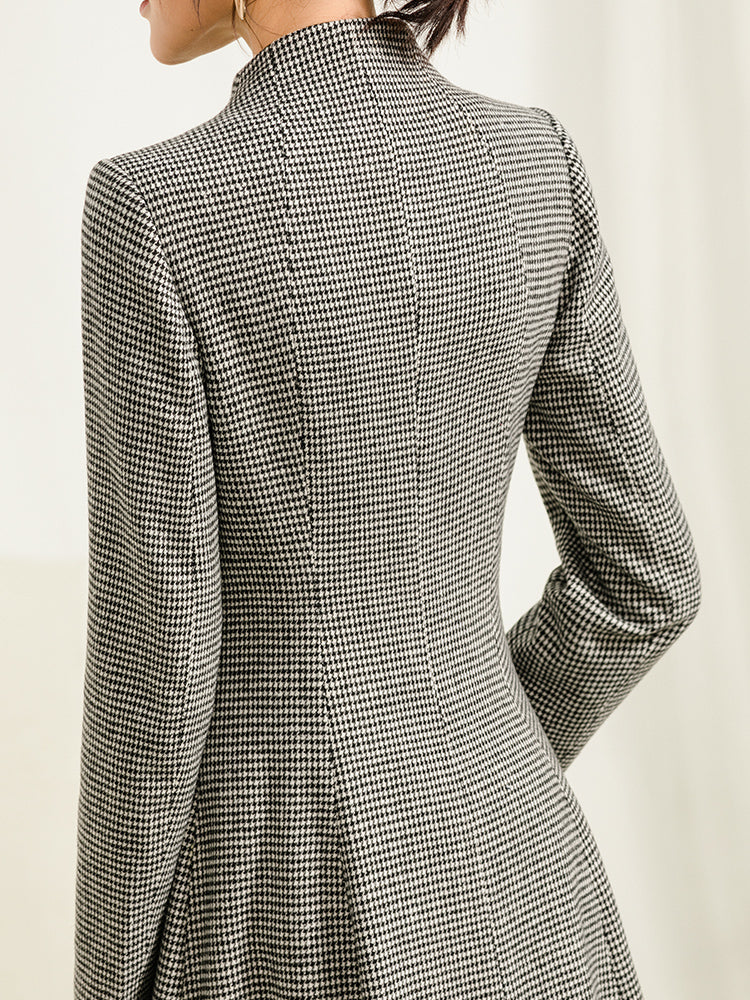 New Mid Length Versatile High-end Woolen Coat Coat