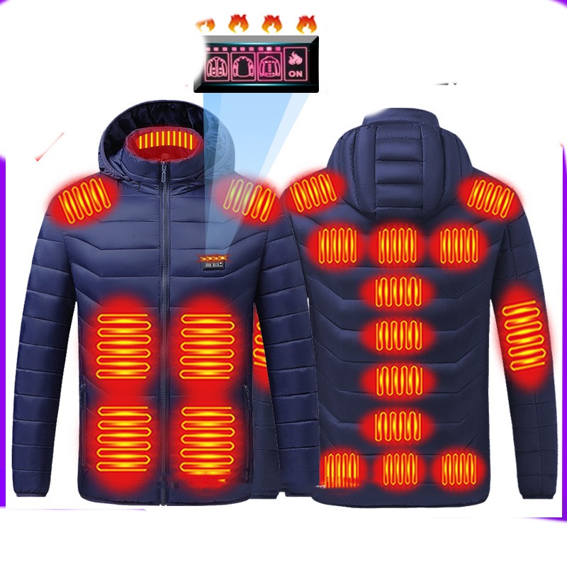 USB Charging And Heating Jacket Throughout The Body