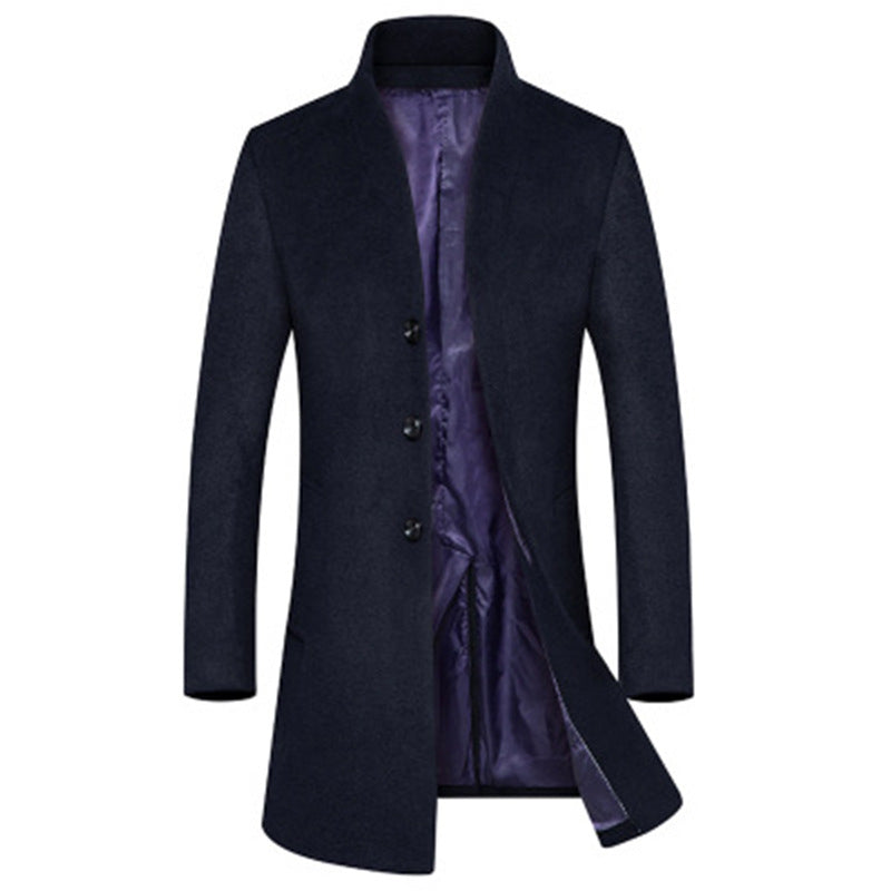 Men's windbreaker plus cotton thick woolen coat batch