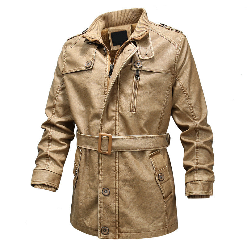 Fashion outdoor motorcycle PU leather jacket