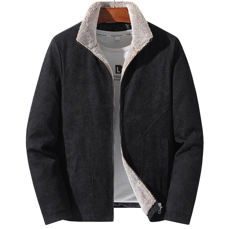 Corduroy Coat Style Thick Warm Padded