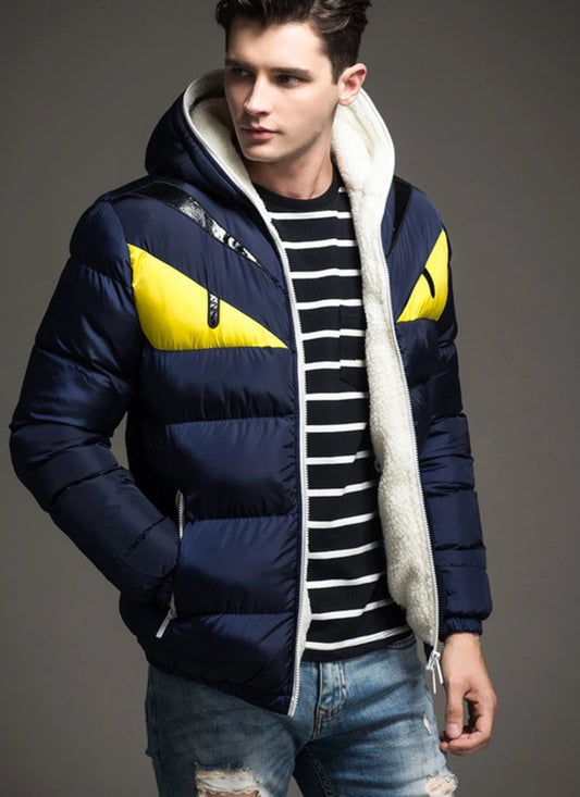 Men's Hooded Cotton Jacket