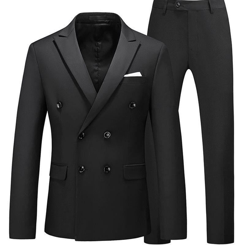 Men two Piece Slim Fit Casual Tuxedo Suit