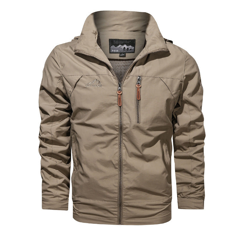 Neue Stil Plus Größe Jacke Herren Outdoor Kapuzenjacken Herrenjacken