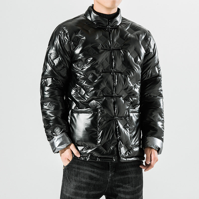 Men's Cotton-padded Jacket Fashion Chinese Style Trend