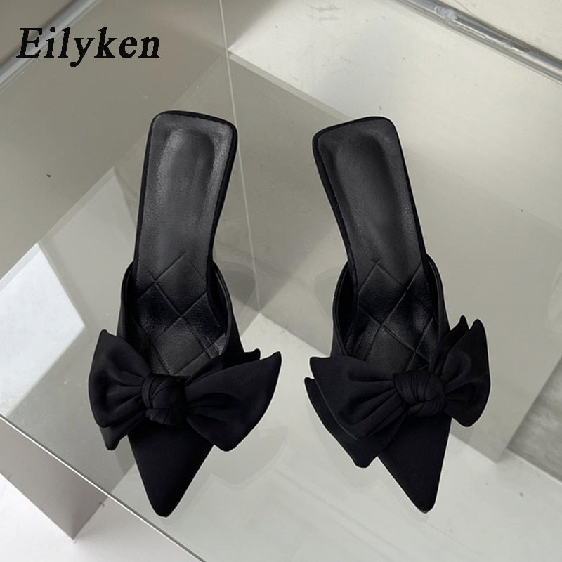Eilyken Butterfly knot Women Pointed Toe Pumps
