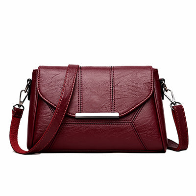 Soft Crossbody Bags For Women Pu Leather Handbags Designer Women Shoulder Bags High Quality Solid Women Messenger Bags