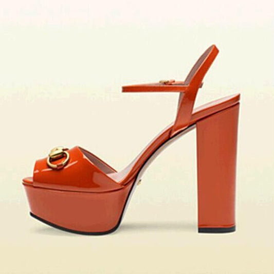 Woman High Heel Peep Toe Shoes